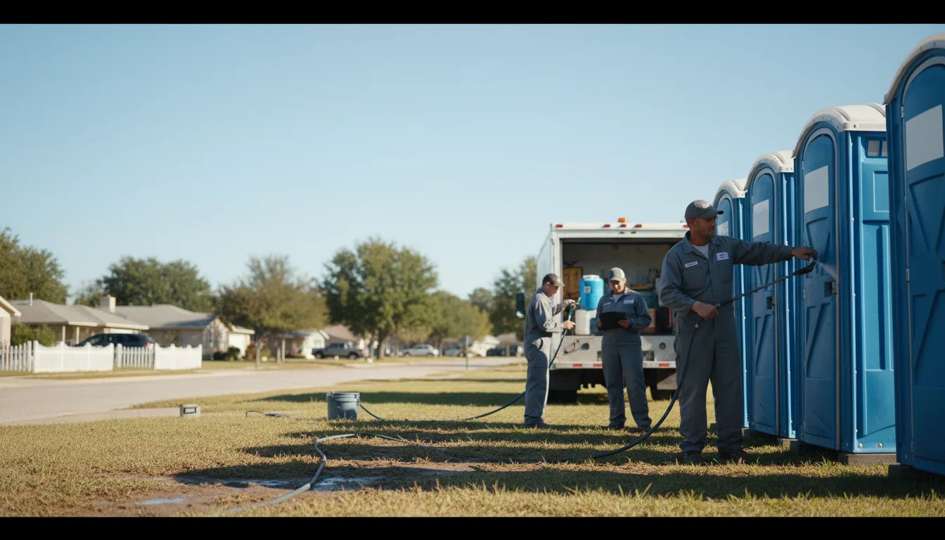 Long-Term Portable Toilet Rental in Glasston, ND near me